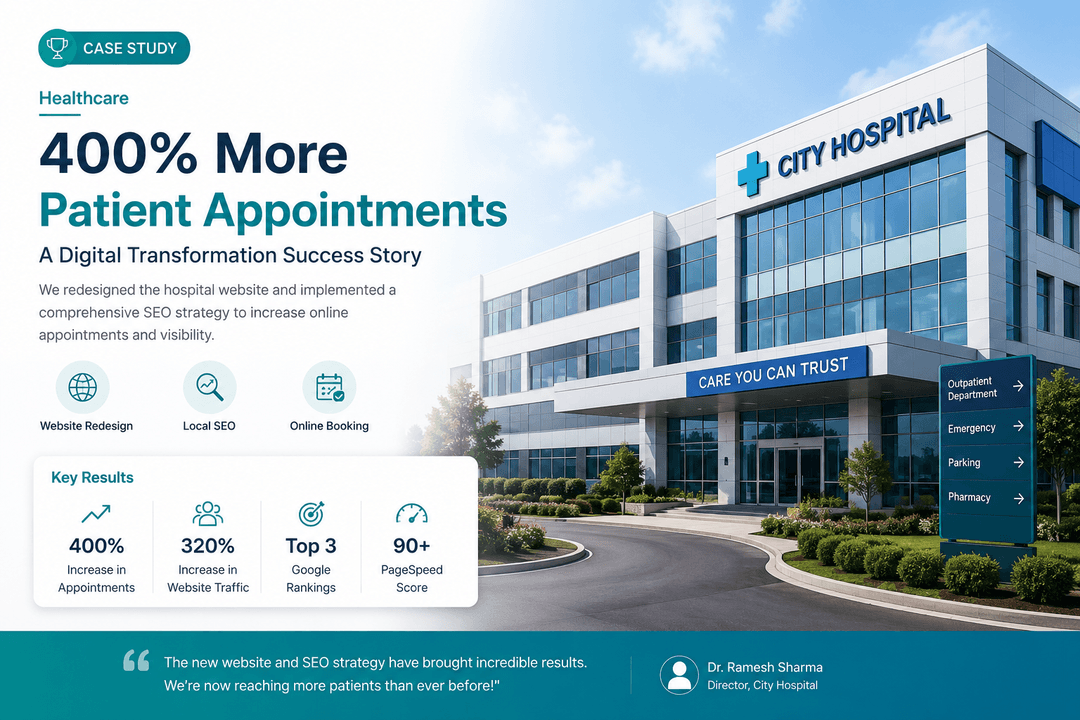 400% More Patient Appointments