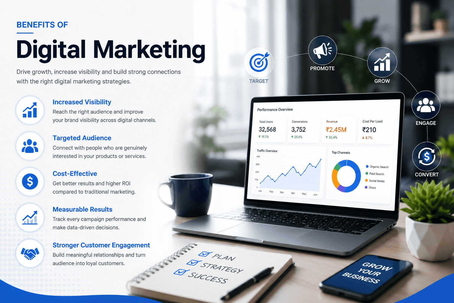 Digital Marketing Benefits